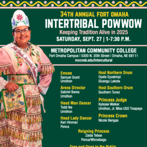 34th Annual Fort Omaha Intertribal Pow Wow 2025